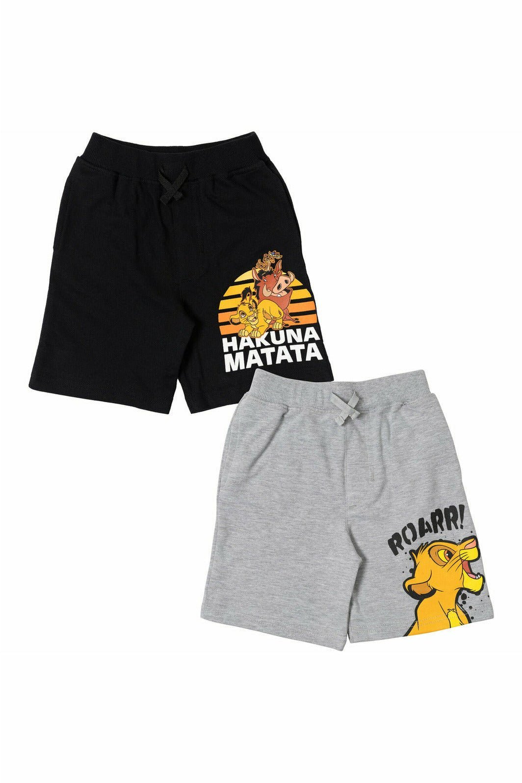 Lion King French Terry 2 Pack Shorts - imagikids