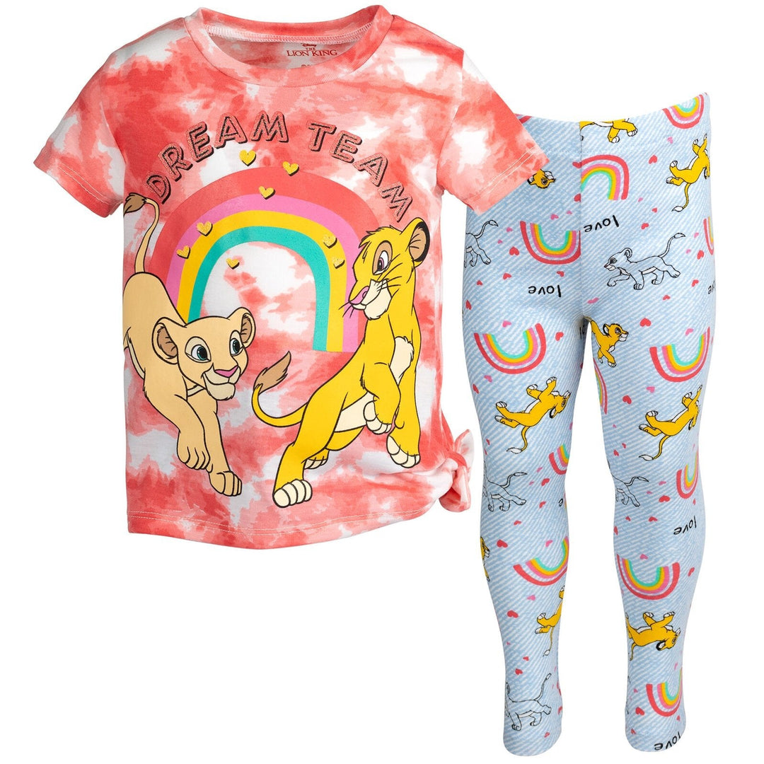 Lion King Graphic T-Shirt & Leggings - imagikids