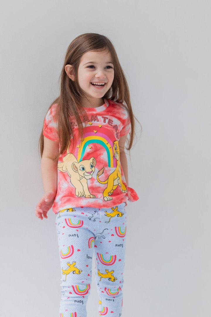 Lion King Graphic T-Shirt & Leggings - imagikids