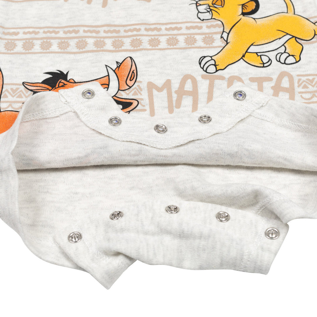 Lion King Short Sleeve Romper & Sunhat