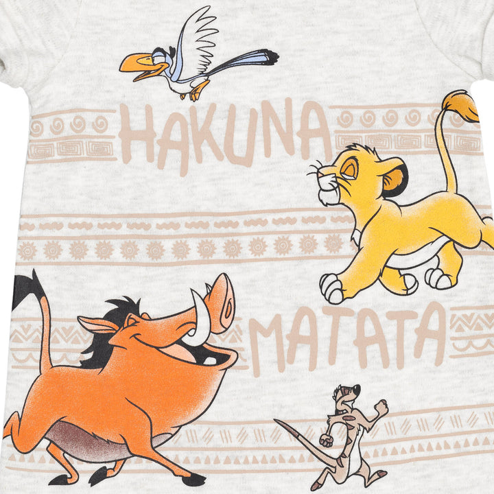 Lion King Short Sleeve Romper & Sunhat