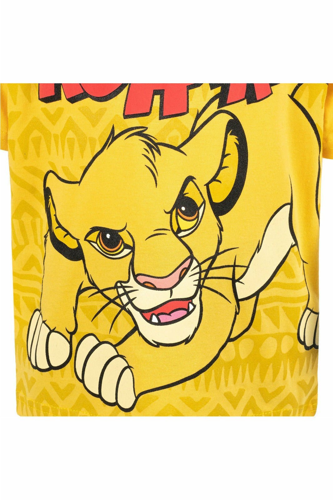 Lion King Simba Graphic T-Shirt & Mesh Shorts - imagikids