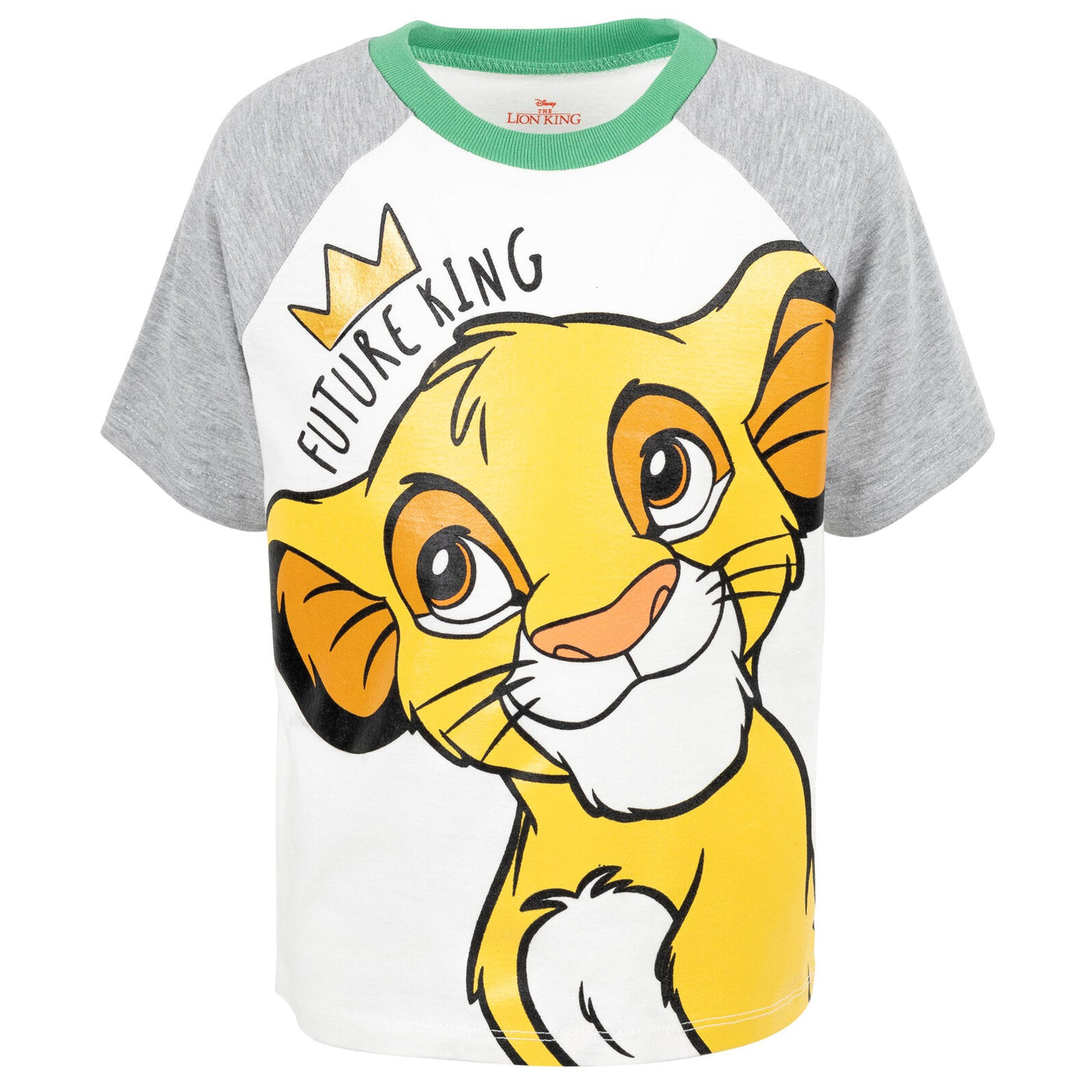 Lion King Simba T-Shirt and French Terry Shorts Outfit Set - imagikids