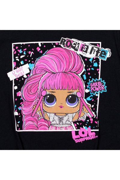 L.O.L. Surprise! 2 Pack Ruffle Long Sleeve Graphic T-Shirt - imagikids
