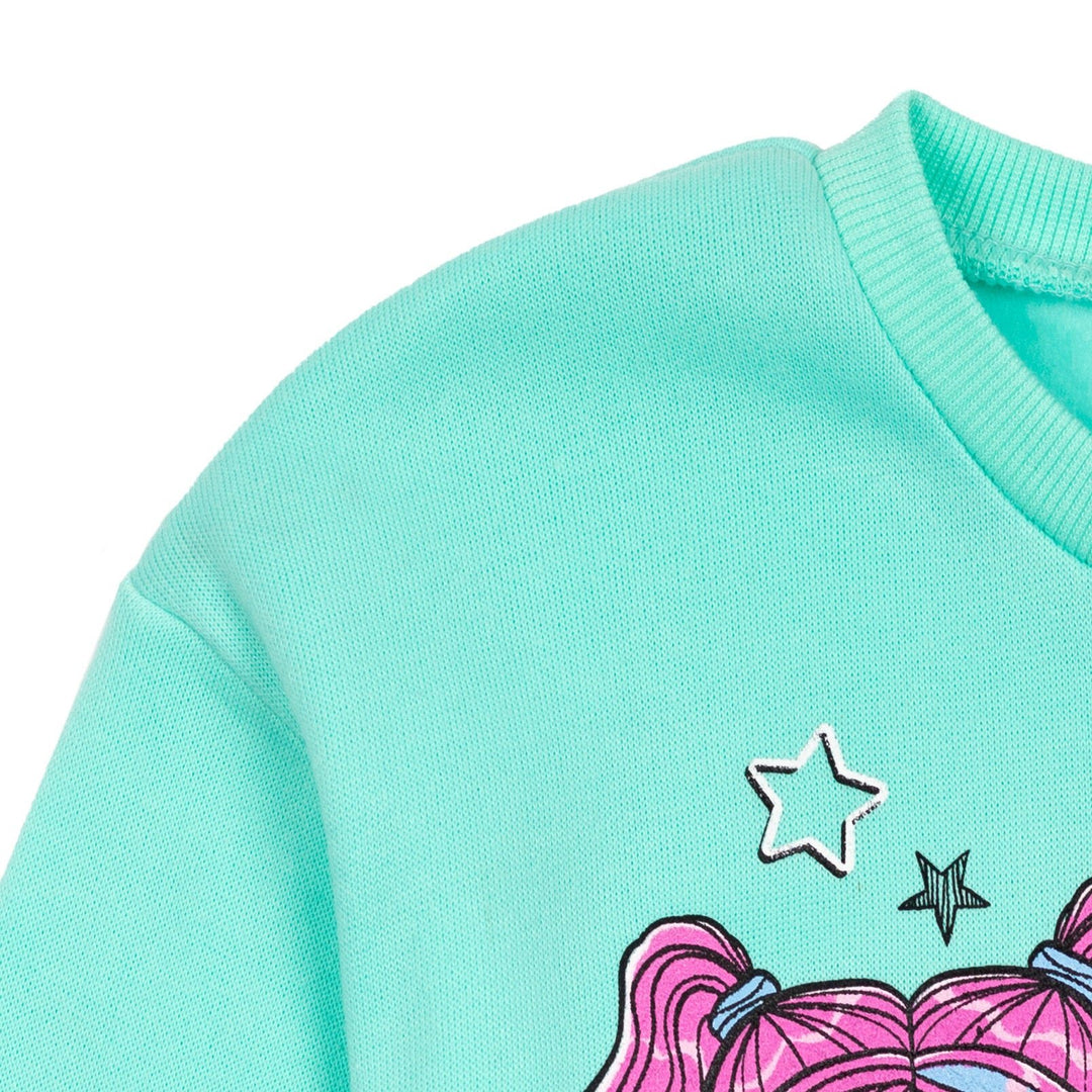 L.O.L. Surprise! Crossover Fleece Sweatshirt and Leggings Outfit Set - imagikids