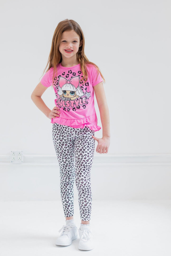 L.O.L. Surprise! Diva T-Shirt and Leggings Outfit Set - imagikids