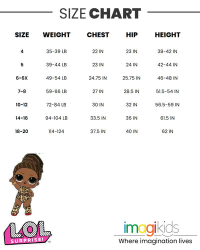 L.O.L. Surprise! Fierce Pullover Crossover Fleece Hoodie and Leggings Outfit Set - imagikids