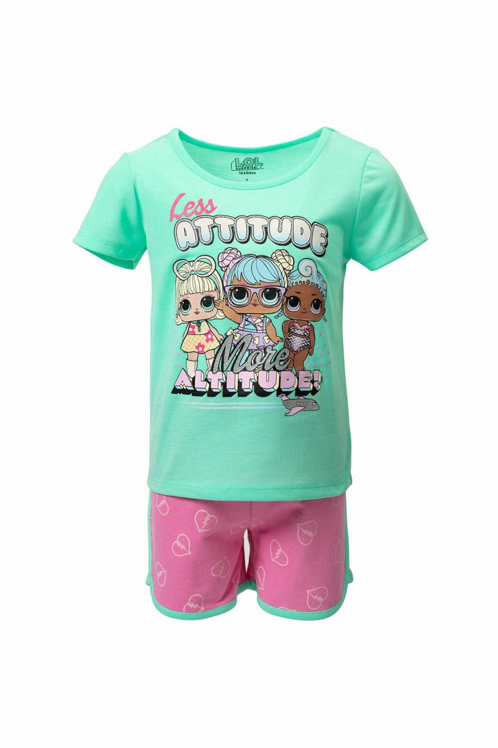 L.O.L. Surprise! Graphic T-Shirt & French Terry Shorts - imagikids