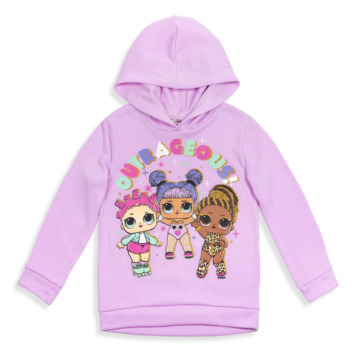 L.O.L. Surprise! Pullover Fleece Hoodie and Leggings Outfit Set - imagikids