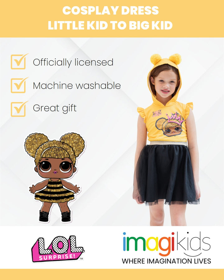 L.O.L. Surprise! Queen Bee Hooded Dress - imagikids