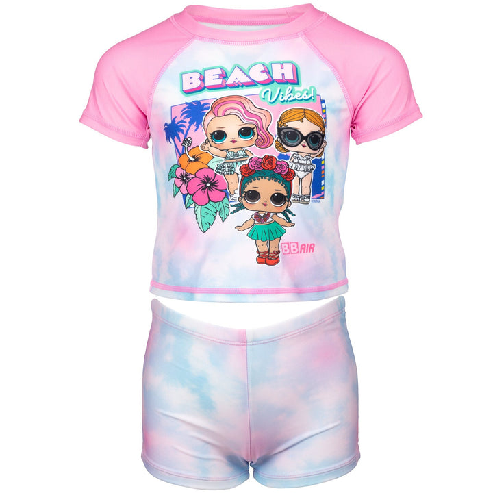 L.O.L. Surprise! Rash Guard and Swim Shorts - imagikids