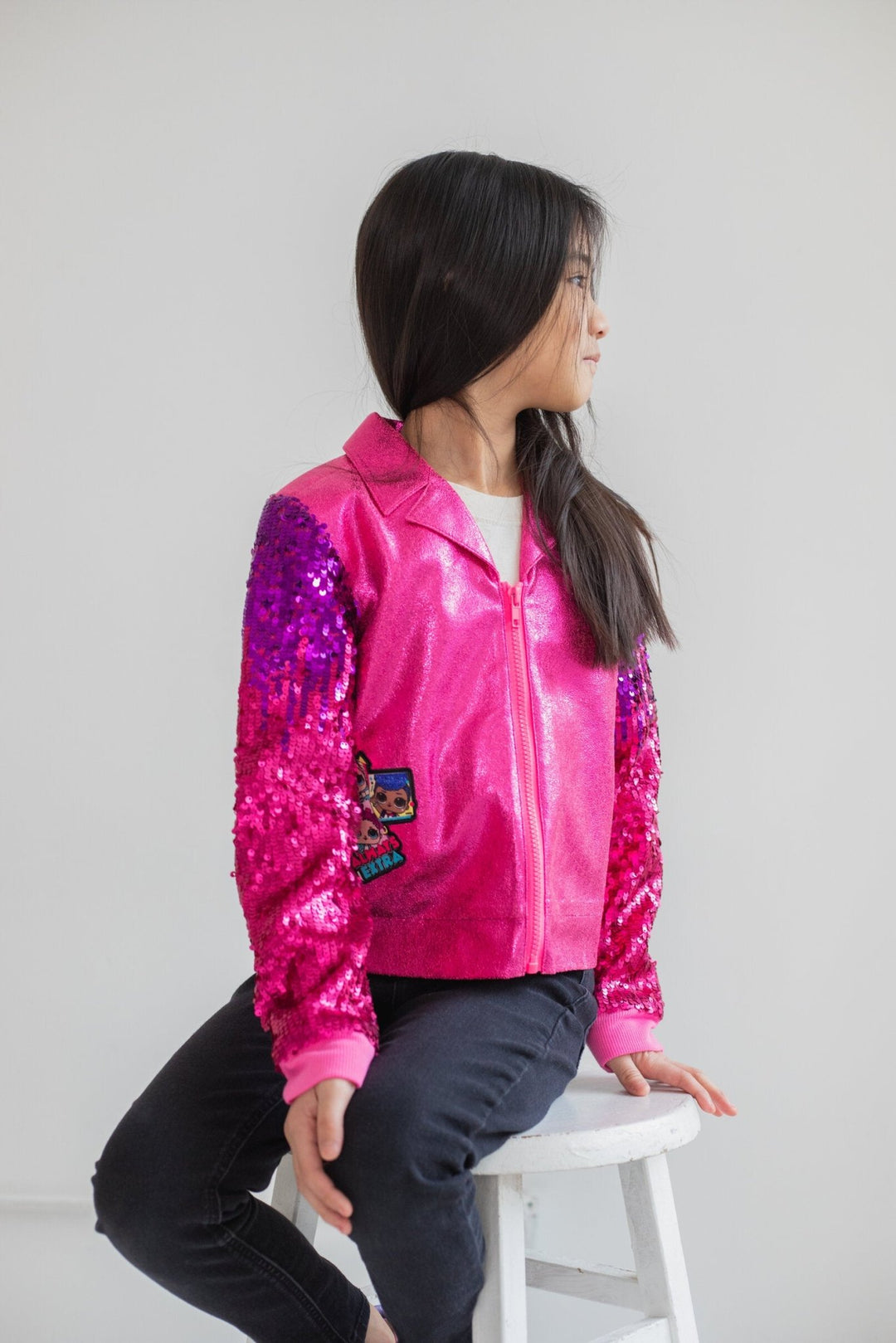 L.O.L. Surprise! Sequin Zip-Up Jacket - imagikids