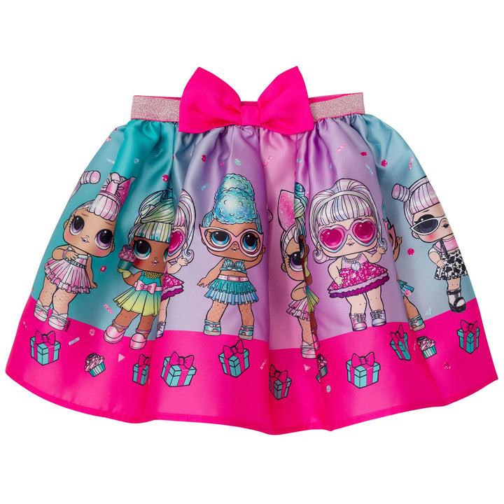 L.O.L. Surprise! T - Shirt Skirt and Bag 3 Piece Outfit Set - imagikids