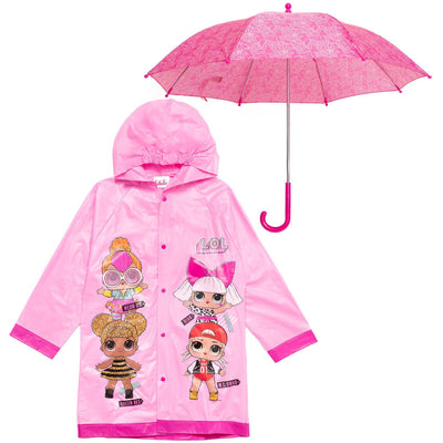 L.O.L. Surprise! Waterproof Rain Jacket and Umbrella - imagikids