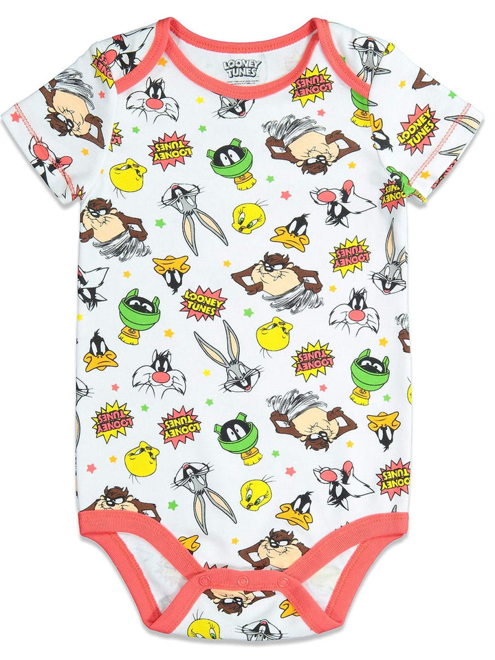 LOONEY TUNES 5 Pack Bodysuits - imagikids