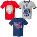 Lyrics by Lennon and McCartney 3 Pack T-Shirts