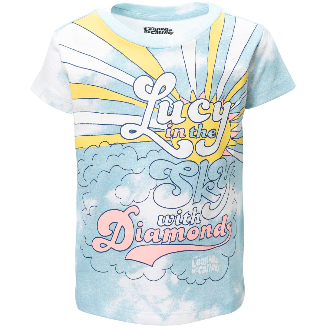 Lyrics by Lennon and McCartney Short Sleeve Graphic T-Shirt