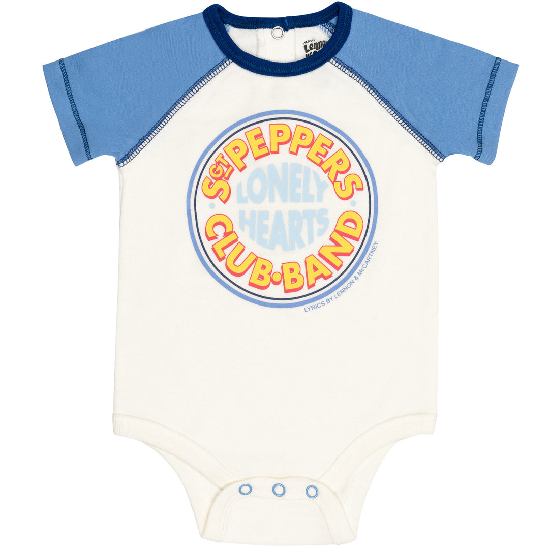 Lyrics by Lennon and McCartney 5 Pack Short Sleeve Bodysuits