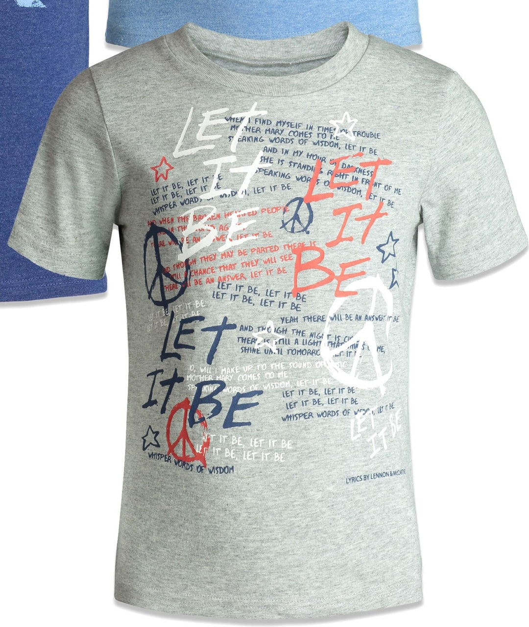 Letras de Lennon y McCartney Rock Band 5 Pack Camiseta gráfica