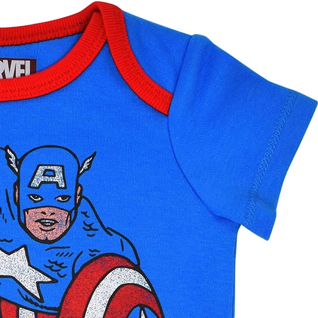 Marvel 5 Pack Bodysuits - imagikids