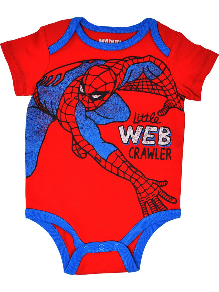 Marvel 5 Pack Bodysuits - imagikids