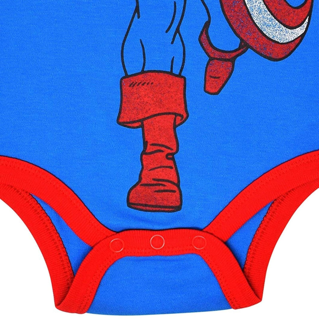 Marvel 5 Pack Bodysuits - imagikids