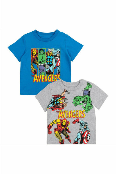 Marvel Avengers 2 Pack Graphic T-Shirts - imagikids