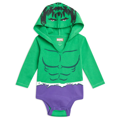 Marvel Avengers Hulk Capitán América Spider-Man Baby 3 Pack Cosplay Body Recién Nacido a Bebé