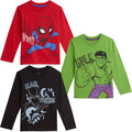 Marvel Avengers 3 Pack Long Sleeve T-Shirts
