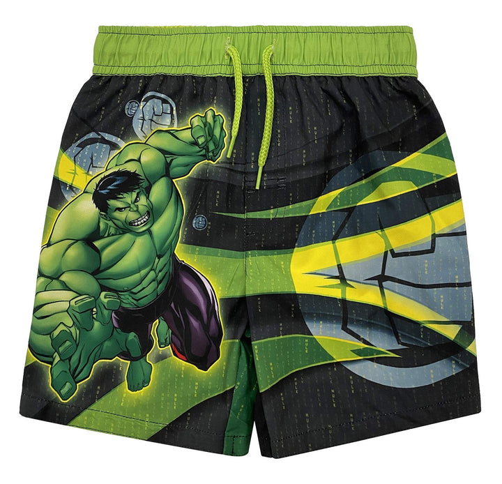 Marvel Avengers 3 Pack UPF 50+ Swim Trunks Bathing Suits - imagikids