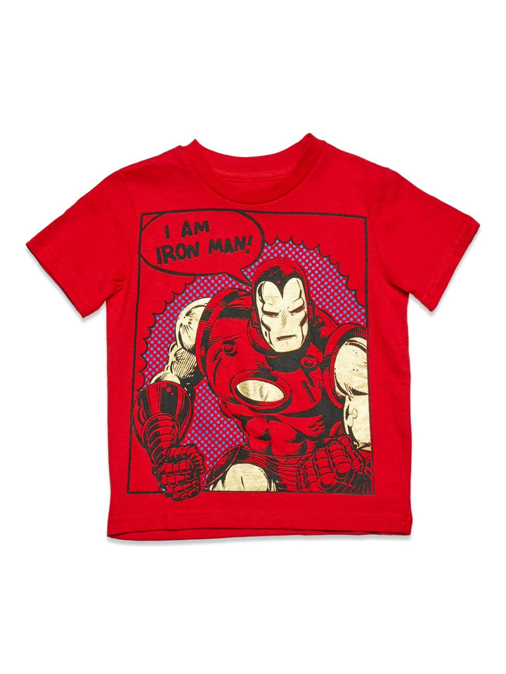 Marvel Avengers 4 Pack T-Shirts - imagikids