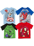 Marvel Avengers 4 Pack T-Shirts