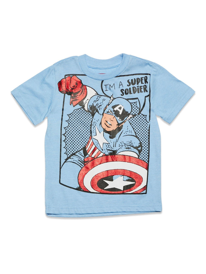 Marvel Avengers 4 Pack T-Shirts - imagikids