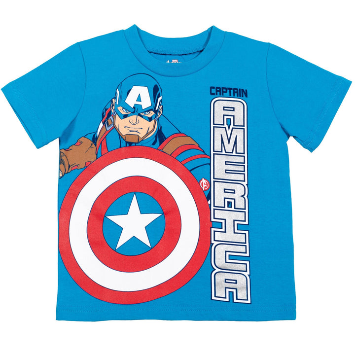 Marvel Avengers 4 Pack T-Shirts - imagikids