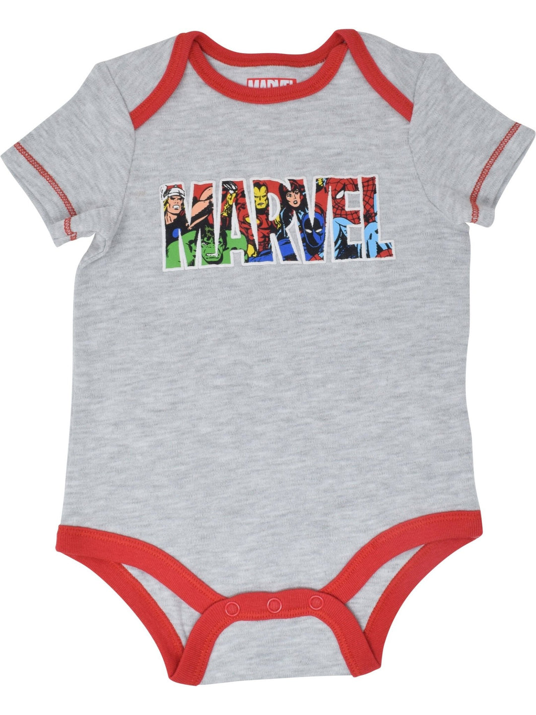 Marvel Avengers 5 Pack Bodysuits - imagikids