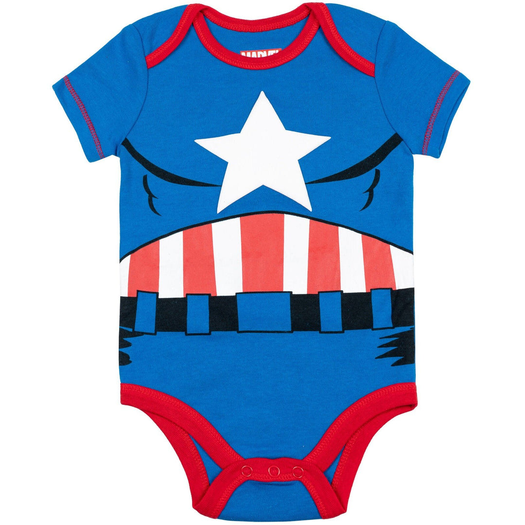 Marvel Avengers 5 Pack Bodysuits - imagikids