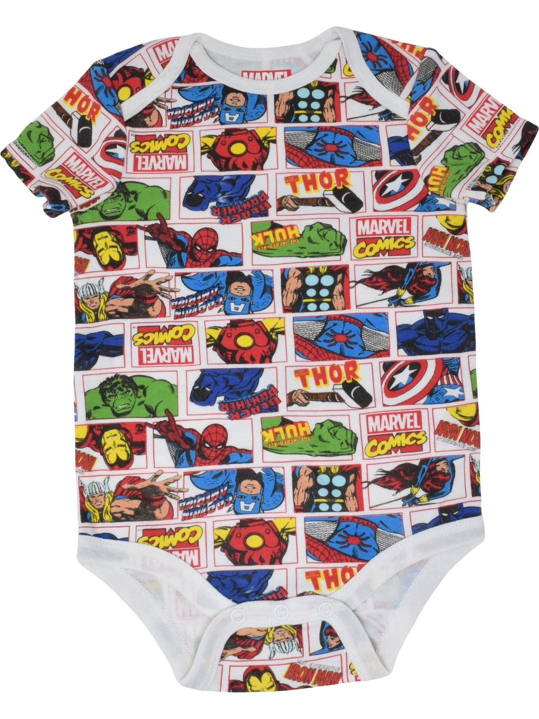 Marvel Avengers 5 Pack Bodysuits - imagikids