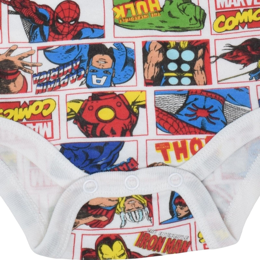 Marvel Avengers 5 Pack Bodysuits - imagikids