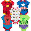 Marvel Avengers 5 Pack Bodysuits