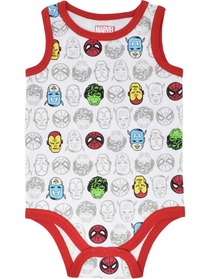 Marvel Avengers 5 Pack Bodysuits - imagikids