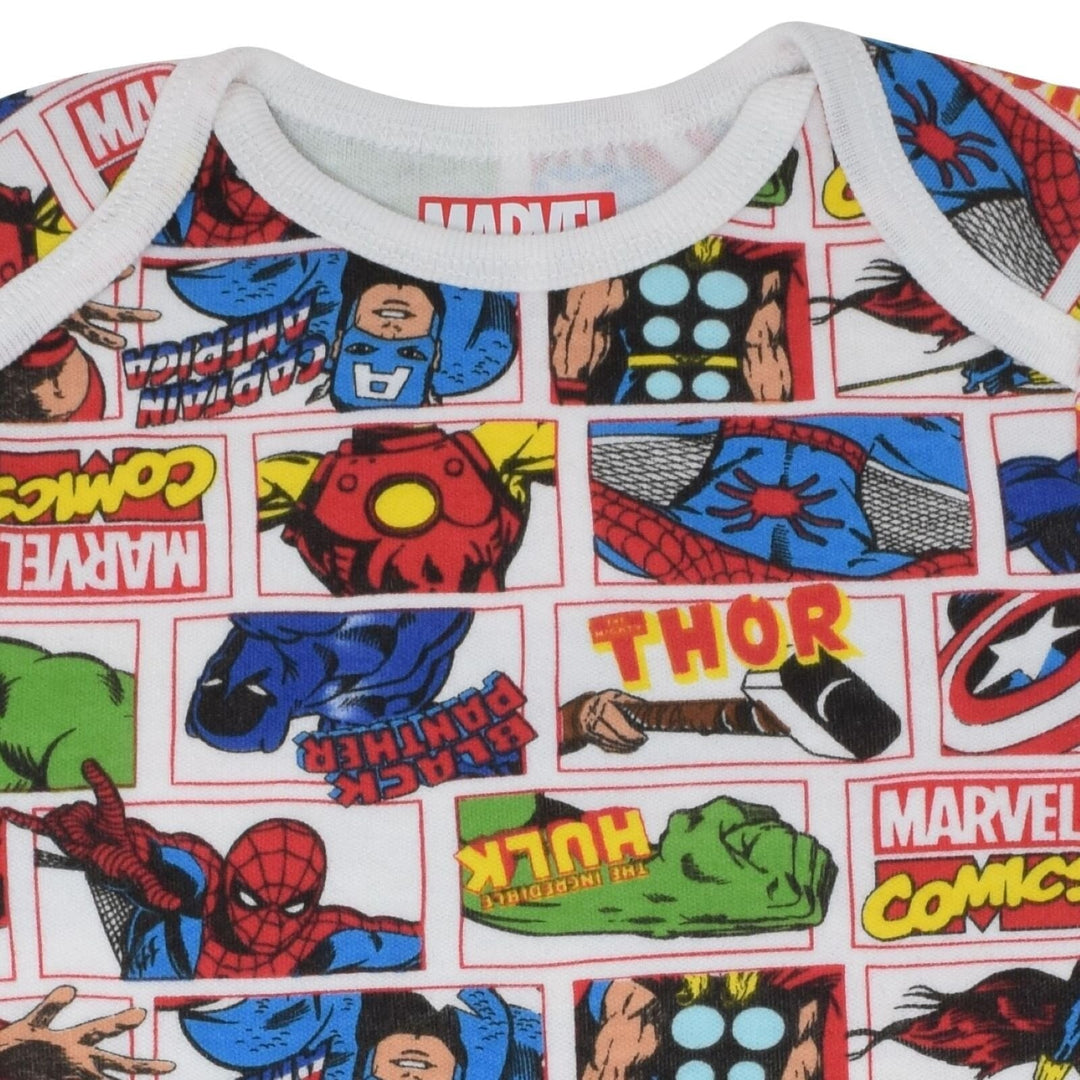 Marvel Avengers 5 Pack Bodysuits - imagikids