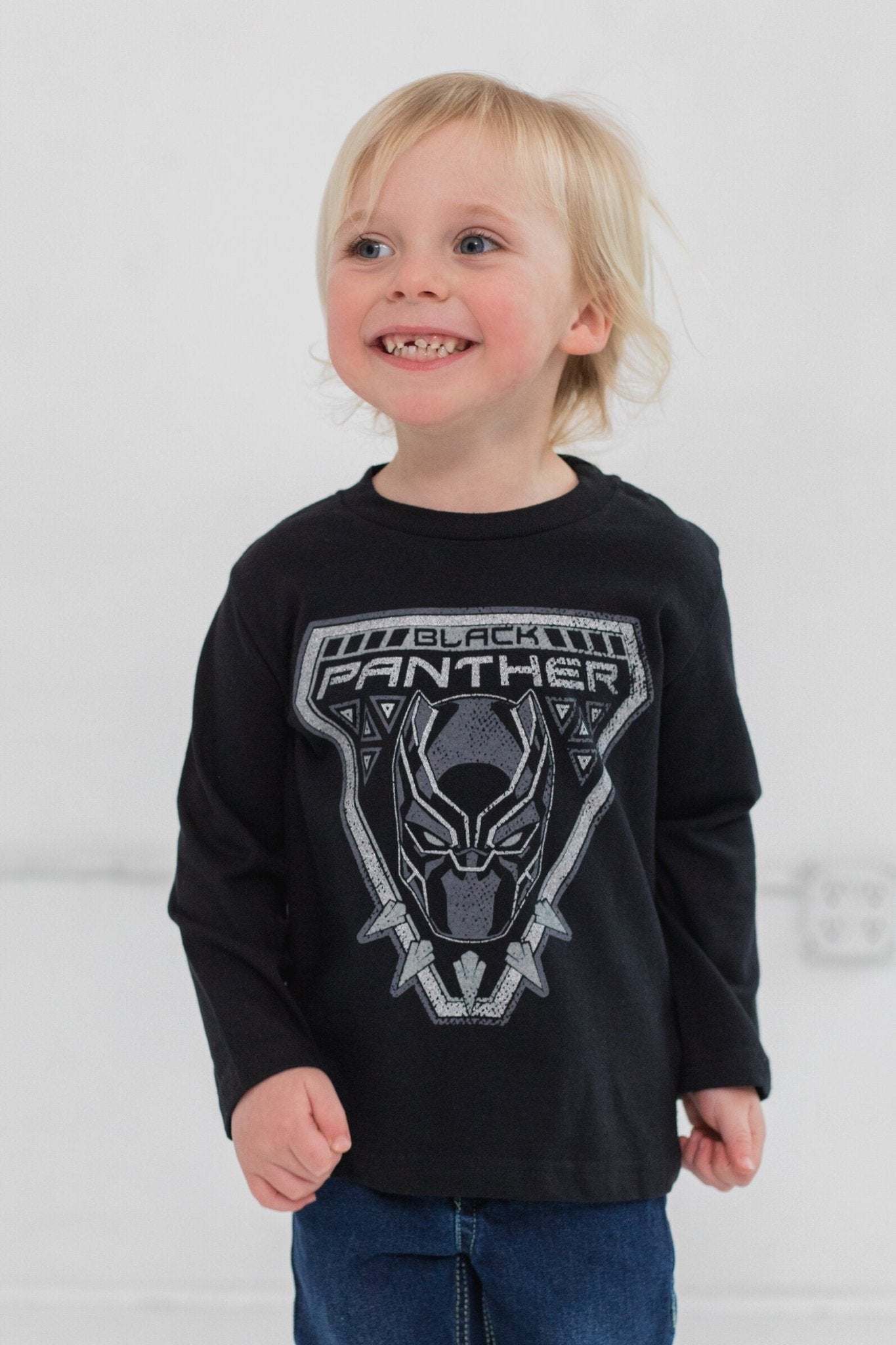 Marvel Avengers Black Panther 2 Pack Long Sleeve T-Shirts - imagikids