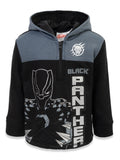 Marvel Avengers Black Panther Fleece Half Zip Hoodie