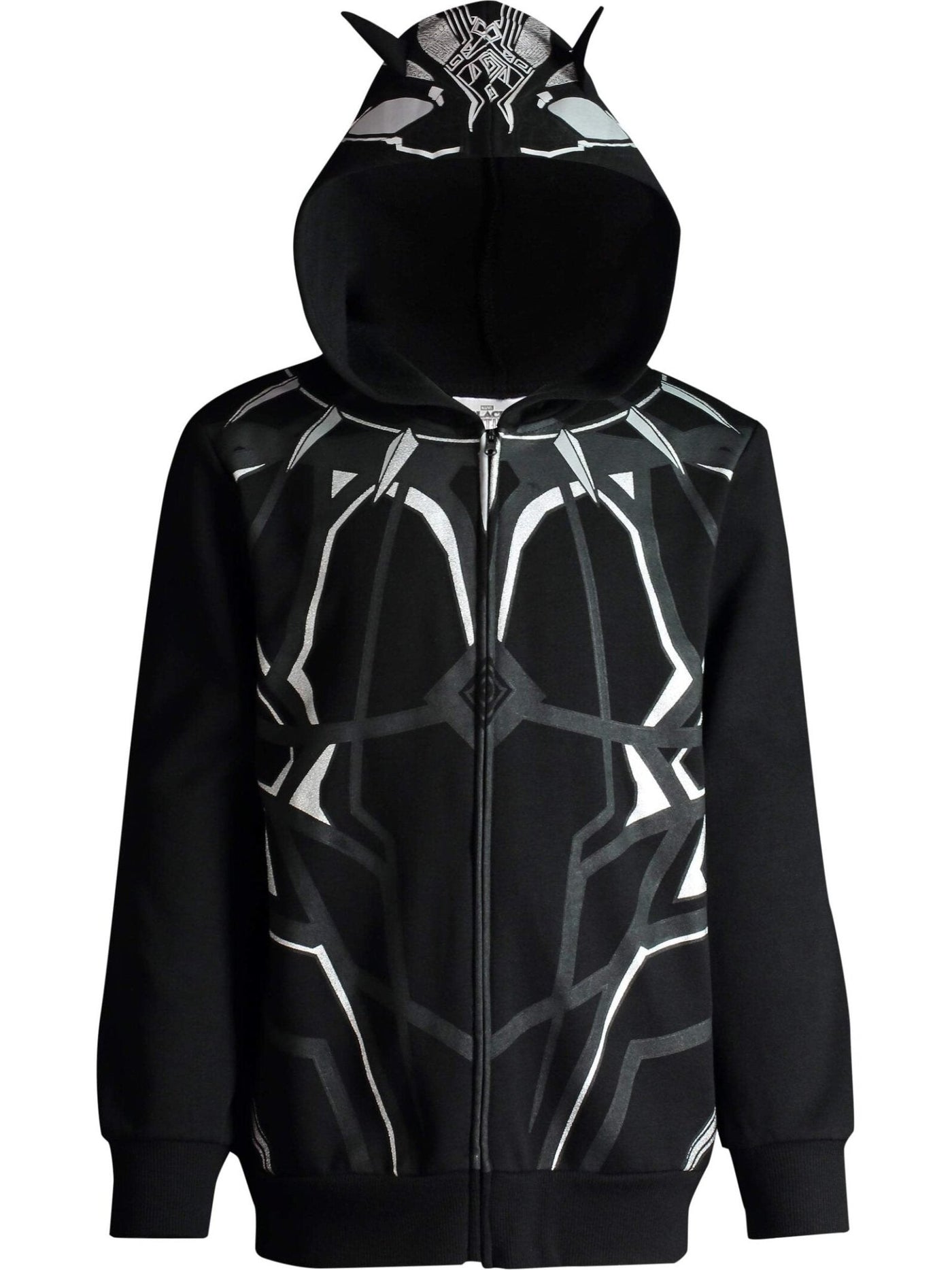 Marvel Avengers Black Panther Fleece Zip Up Hoodie - imagikids