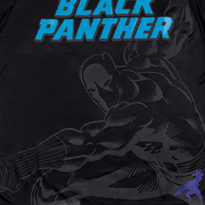 Marvel Avengers Black Panther T-Shirt and Mesh Shorts Outfit Set - imagikids