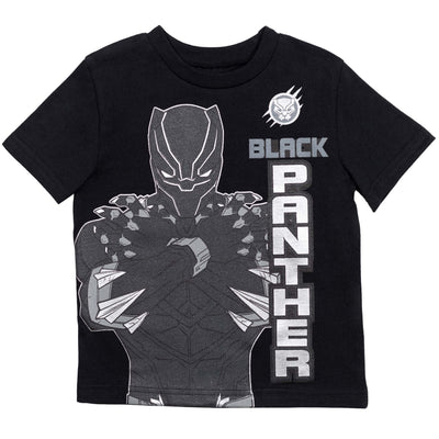 Marvel Avengers Black Panther T-Shirt and Shorts Outfit Set