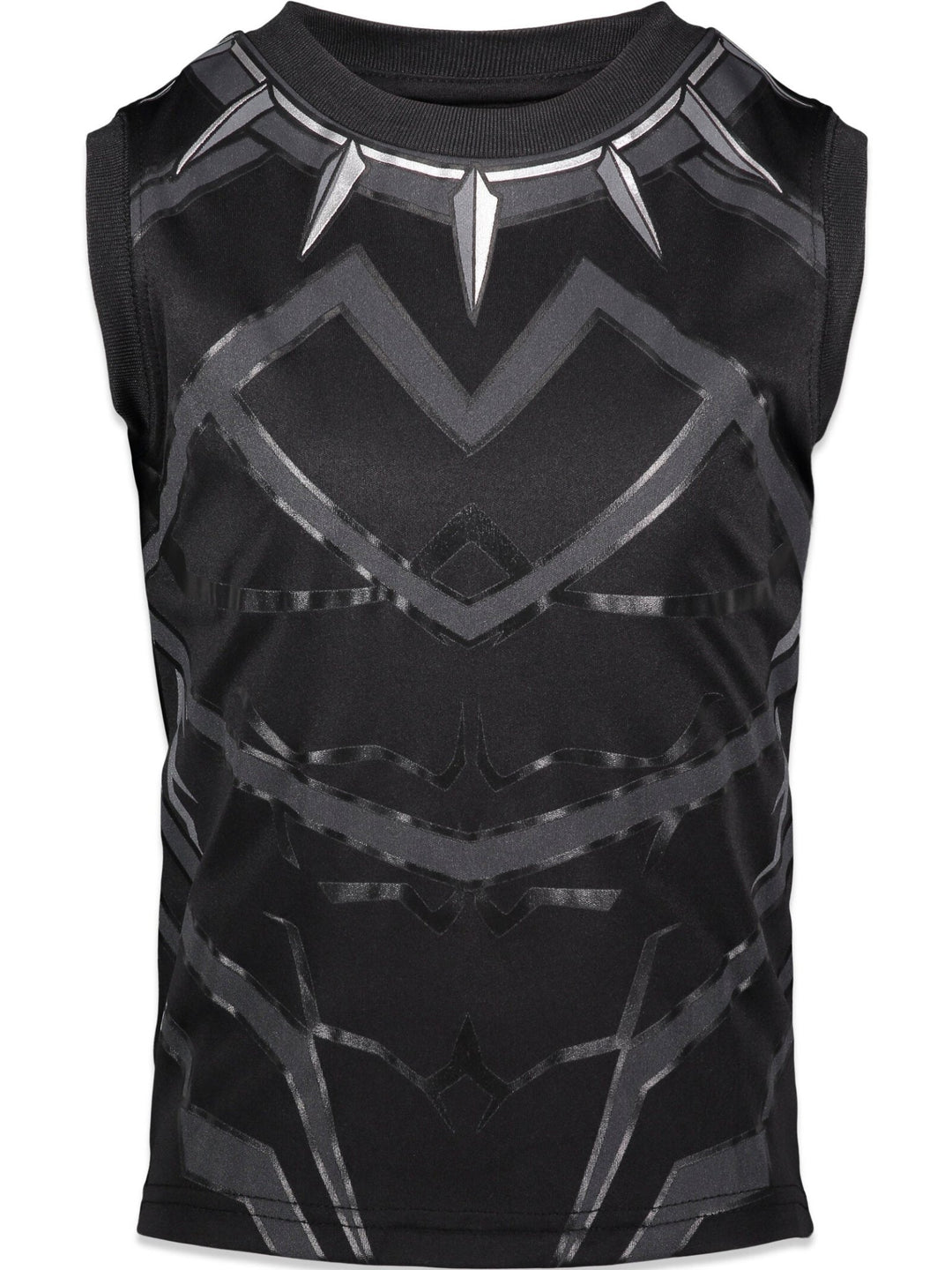 Marvel Avengers Black Panther Tank Top and Mesh Shorts Outfit Set - imagikids