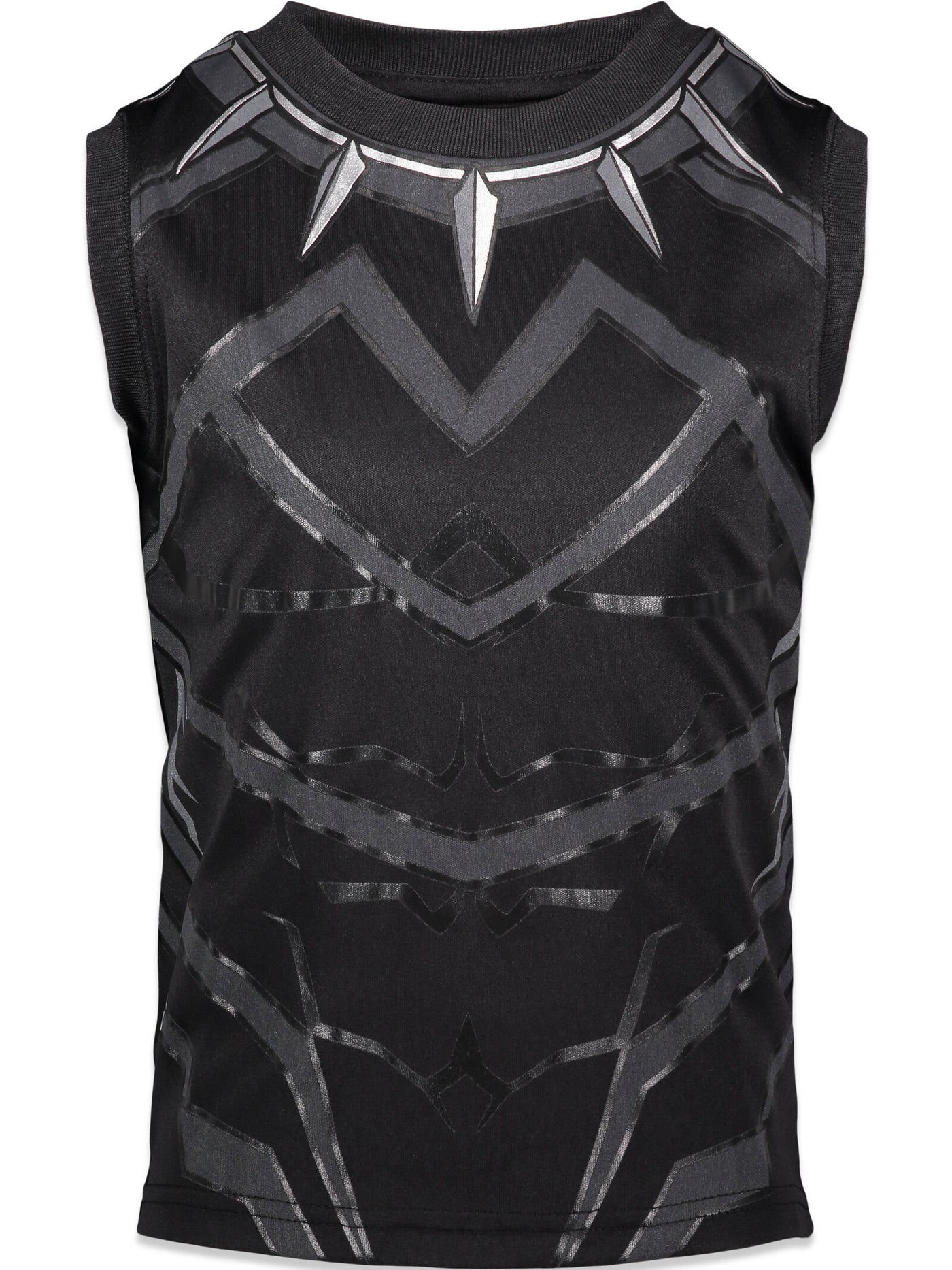 Marvel Avengers Black Panther Tank Top and Mesh Shorts Outfit Set