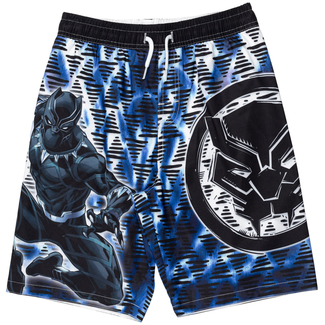 Marvel Avengers Rash Guard and Swim Trunks Outfit Set Toddler to Little Kid