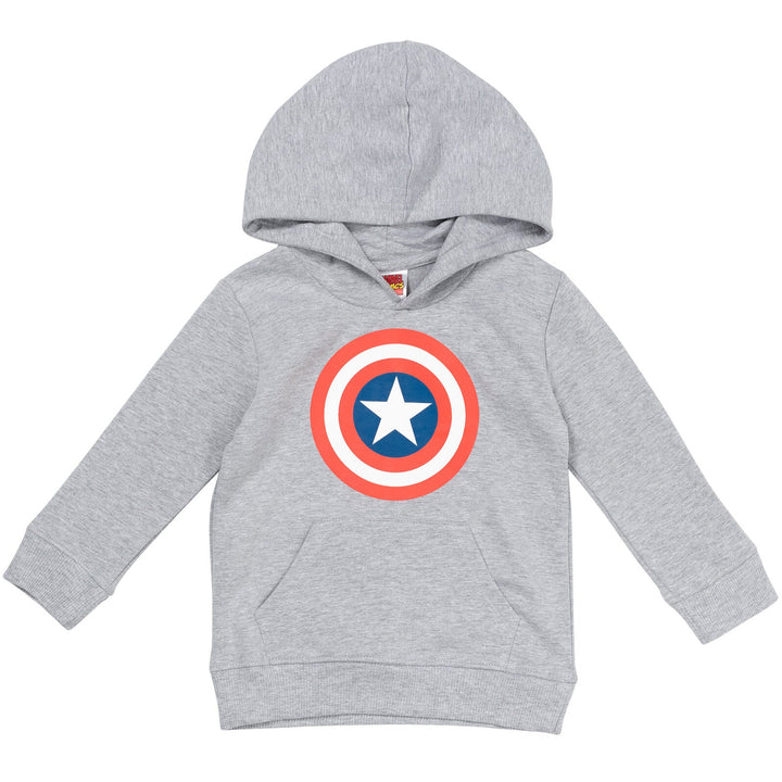 Marvel Avengers Captain America Fleece Pullover Hoodie - imagikids